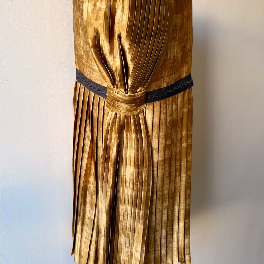 Vera Wang Lavender Label Silk Gold Fabric
